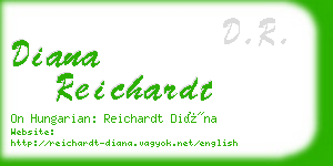 diana reichardt business card